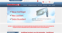 Desktop Screenshot of lackierter-kotfluegel.de