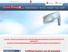 Tablet Screenshot of lackierter-kotfluegel.de